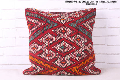 Bohemian Moroccan Pillow 19.6 inches X 19.6 inches