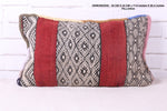 Handmade Moroccan pillow 11.8 inches X 20.4 inches