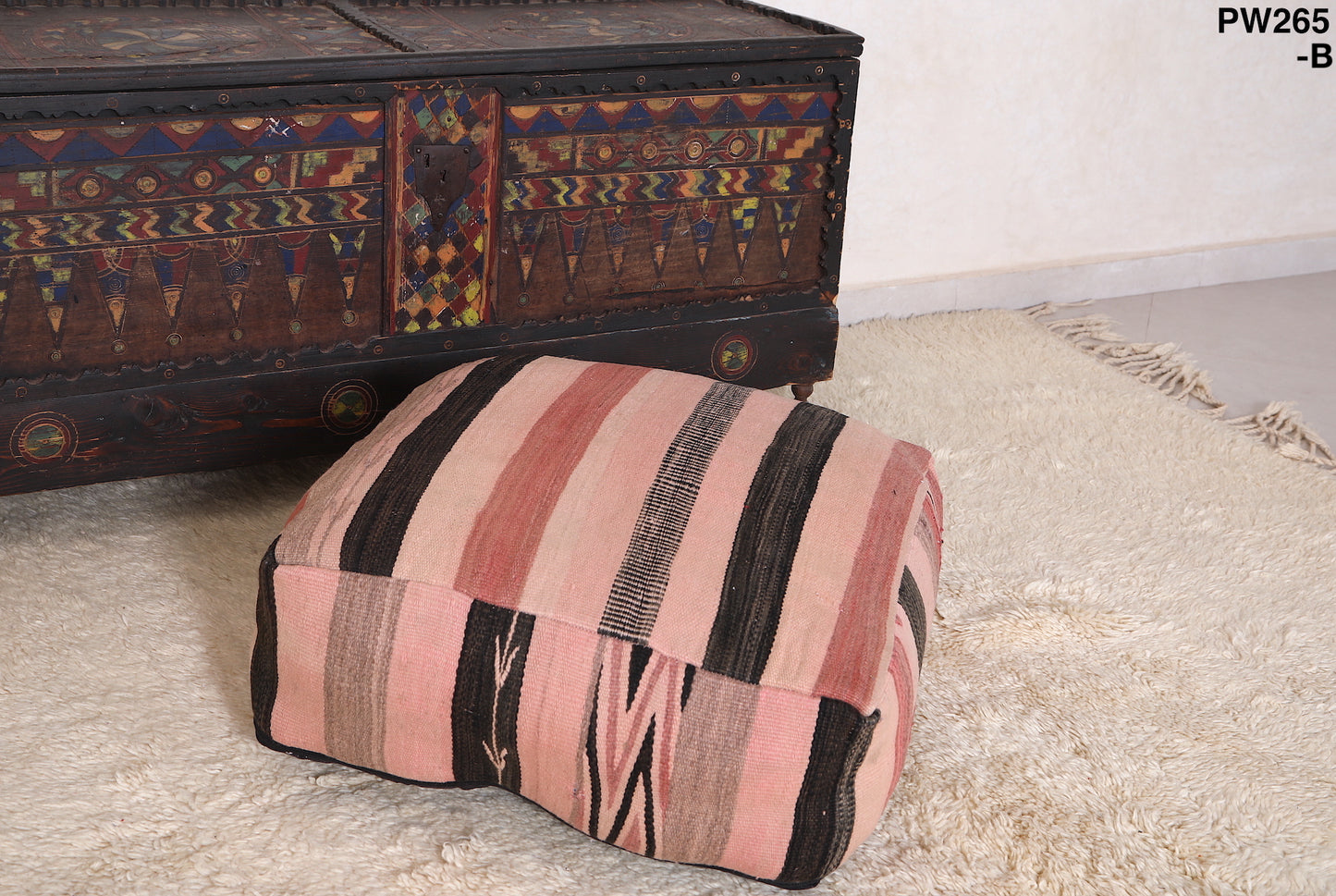 Moroccan Berber Floor woven Pouf for Seating