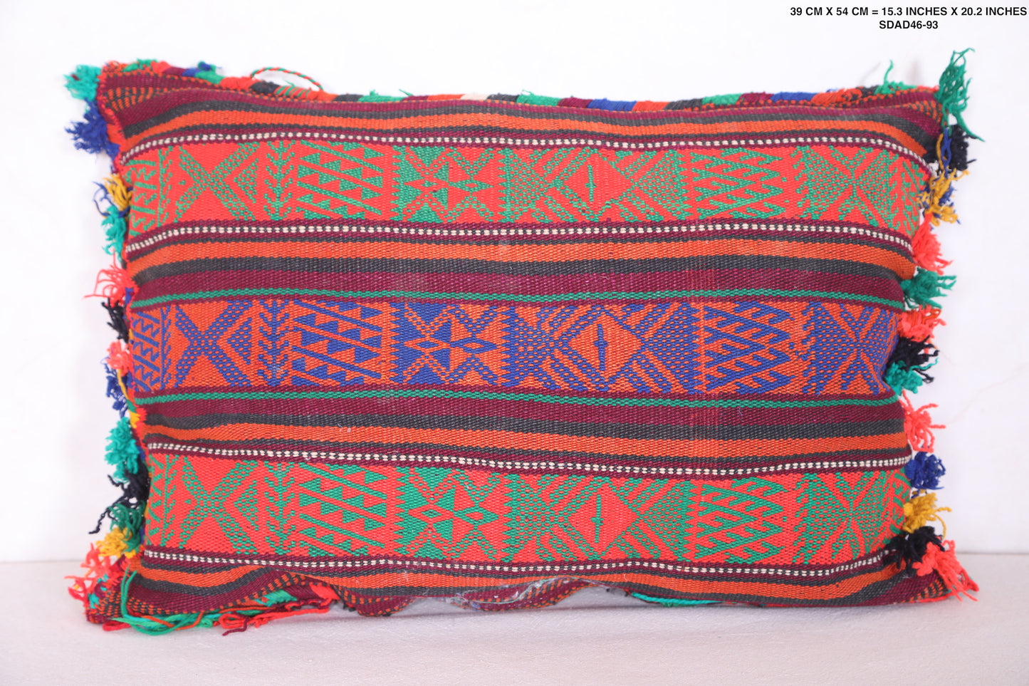 Moroccan pillow 15.3 INCHES X 20.2 INCHES