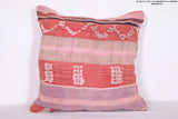 Vintage Moroccan Kilim Pillow 15.3 INCHES X 16.1 INCHES