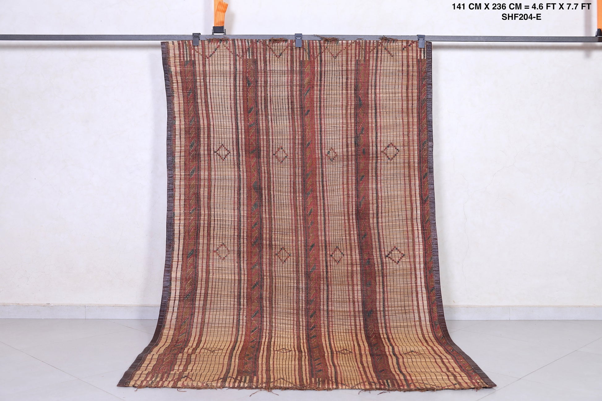 Tuareg rug 4.6 X 7.7 Feet