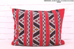 moroccan pillow kilim 17.3 inches X 21.2 inches
