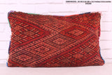 Red Berber Pillow 15.3 inches X 24.4 inches