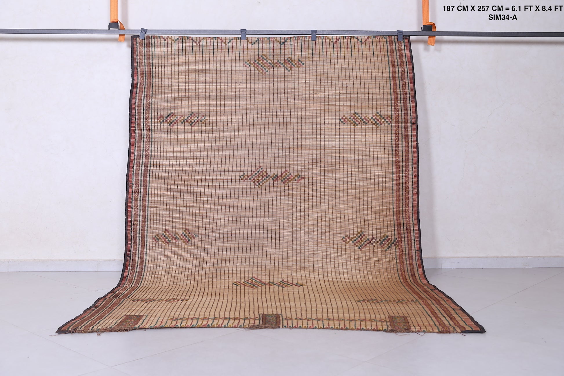 Tuareg rug 6.1 X 8.4 Feet