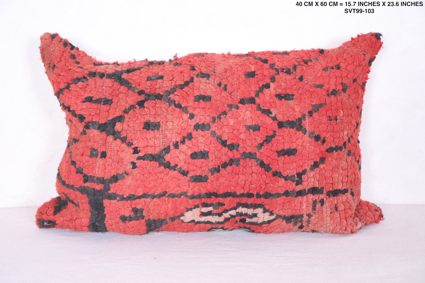 Moroccan handmade rug pillows 15.7 INCHES X 23.6 INCHES