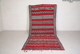 Bohemian kilim Vintage Berber rug 5.5 FT X 11.3 FT