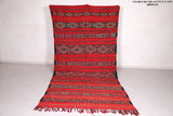 Handwoven Moroccan kilim rug 5.7 ft x 11.7 ft