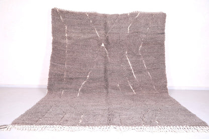 Hand knotted Beni ourain rug - Berber Moroccan Rug - Custom Rug