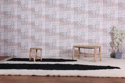 custom moroccan beni ourain rug - moroccan berber carpet